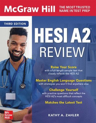 Kathy Zahler - McGraw Hill HESI A2 Review, Third Edition, Häftad