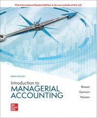 bokomslag Introduction to Managerial Accounting