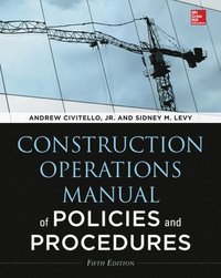 bokomslag Construction Operations Manual of Policies and Procedures 5e (Pb)