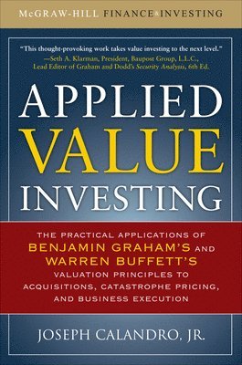 bokomslag Applied Value Investing (Pb)