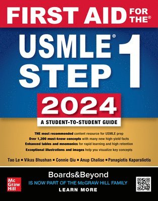 bokomslag First Aid for the USMLE Step 1 2024