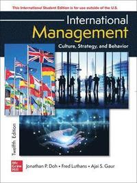 bokomslag International Management: Culture Strategy and Behavior ISE