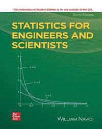 bokomslag Statistics for Engineers and Scientists ISE