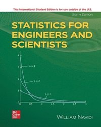 bokomslag Statistics for Engineers and Scientists ISE