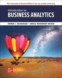 bokomslag Introduction to Business Analytics ISE