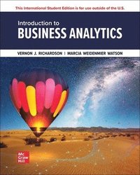 bokomslag Introduction to Business Analytics ISE