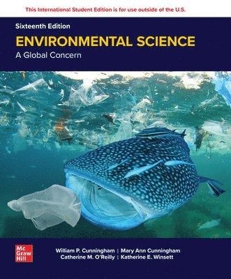William Cunningham, Mary Cunningham - Environmental Science: A Global Concern ISE, Häftad
