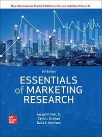bokomslag Essentials of Marketing Research ISE