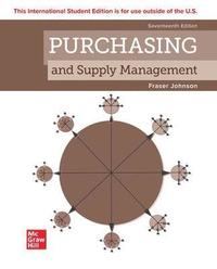 bokomslag Purchasing and Supply Management ISE