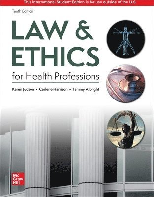 bokomslag Law & Ethics for the Health Professions ISE