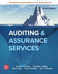 bokomslag Auditing & Assurance Services ISE