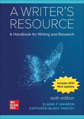Elaine Maimon, Kathleen Blake Yancey - Writer's Resource 2021 MLA Update, Häftad