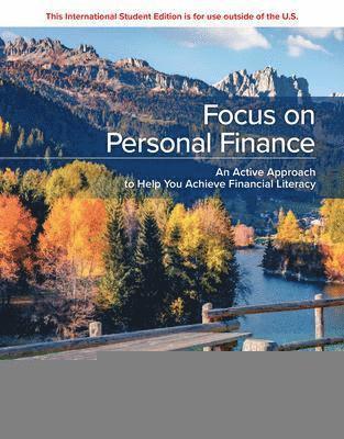 bokomslag Focus on Personal Finance: 2024 Release ISE