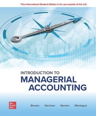 bokomslag Introduction to Managerial Accounting ISE