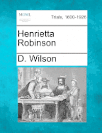 bokomslag Henrietta Robinson