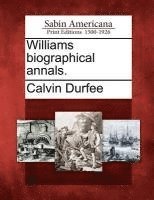 Williams biographical annals. 1