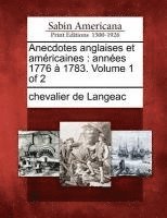 Anecdotes Anglaises Et Am Ricaines 1