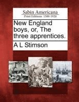 bokomslag New England Boys, Or, the Three Apprentices.