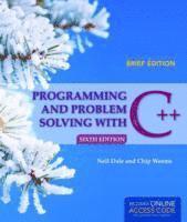bokomslag Programming And Problem Solving With C++: Brief