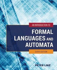 bokomslag Linz, P: Introduction to Formal Languages and Automata