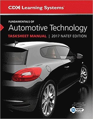 bokomslag Fundamentals Of Automotive Technology Tasksheet Manual