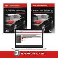 bokomslag Fundamentals of Automotive Technology, Second Edition, 2017 NATEF Tasksheet Manual and 2 Year Access to Fundamentals of Automotive Technology ONLINE.