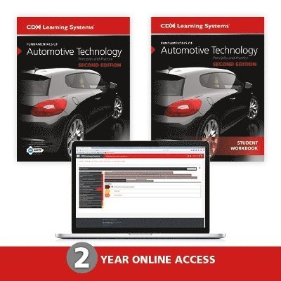 Fundamentals of Automotive Technology, 2nd Edition Textbook / Student Workbook / 2 Year FAT Online Access Pack 1