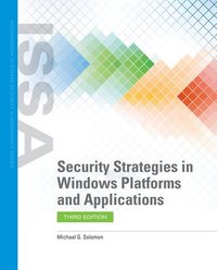 bokomslag Security Strategies In Windows Platforms And Applications