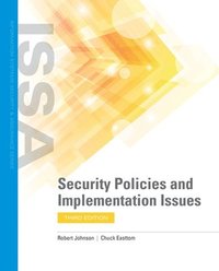 bokomslag Security Policies And Implementation Issues