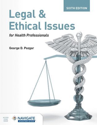 bokomslag Legal and Ethical Issues for Health Professionals
