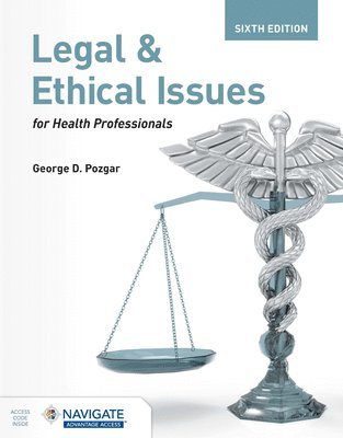 bokomslag Legal and Ethical Issues for Health Professionals with Navigate Advantage Access