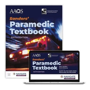 Mick J. Sanders, Kim McKenna - Sanders' Paramedic Textbook with Navigate Premier Access, Häftad