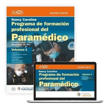 bokomslag Programa de Formacin Profesional del Paramdico. Nancy Caroline. Volumen 1 Impreso, Volumen 2 libro electrnico. En espaol.