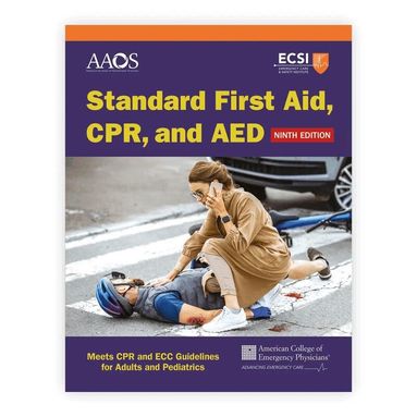 American Academy of Orthopaedic Surgeons (AAOS), American College of Emergency Physicians (ACEP), Alton L. Thygerson, Steven M. Thygerson - Standard First Aid, CPR, and AED, Häftad