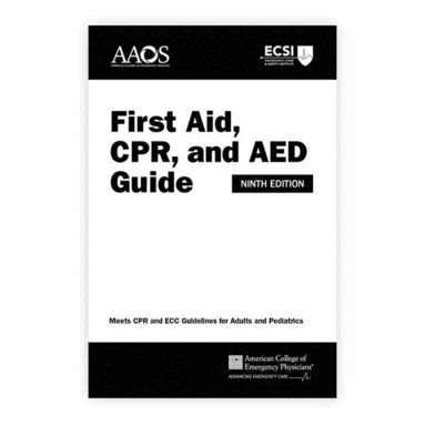 American Academy of Orthopaedic Surgeons (AAOS), American College of Emergency Physicians (ACEP), Alton L. Thygerson, Steven M. Thygerson - First Aid, CPR and AED Guide, Häftad