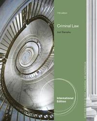bokomslag Criminal Law, International Edition
