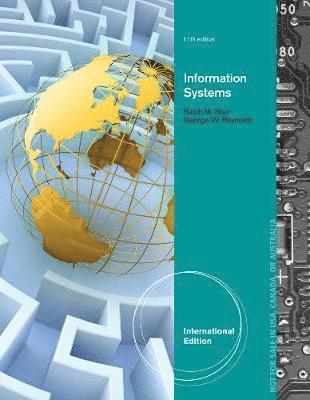 Principles of Information Systems, International Edition 1