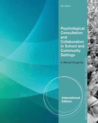 bokomslag Psychological Consultation and Collaboration in School and Community Settings