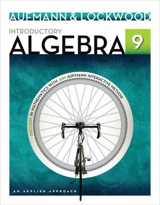 Richard N. Aufmann, Joanne Lockwood - Introductory Algebra: An Applied Approach: Student Solutions Manual, Häftad