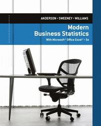 bokomslag Modern Business Statistics with MicrosoftExcel