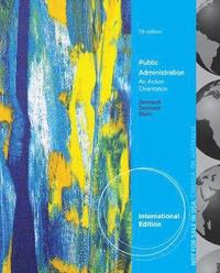 bokomslag Public Administration, International Edition