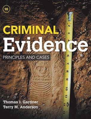 Thomas Gardner, Terry Anderson - Criminal Evidence, Inbunden