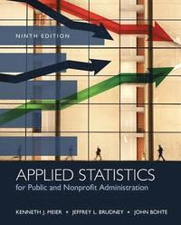 bokomslag Applied Statistics for Public and Nonprofit Administration
