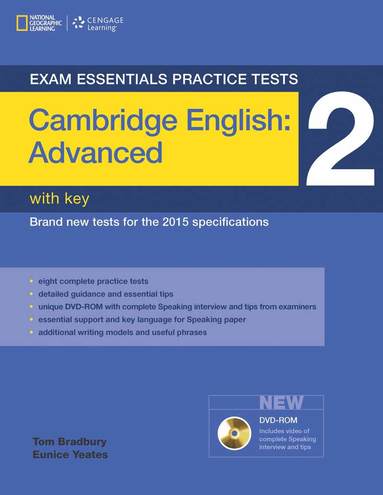 bokomslag Exam Essentials Practice Tests: Cambridge English Advanced 2 with Key and DVD-ROM