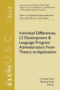 bokomslag AAUSC 2013 Volume  Issues in Language Program Direction