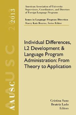 AAUSC 2013 Volume  Issues in Language Program Direction 1