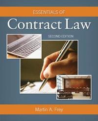 bokomslag Essentials of Contract Law