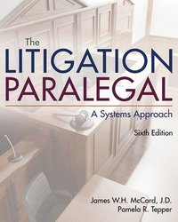 bokomslag The Litigation Paralegal