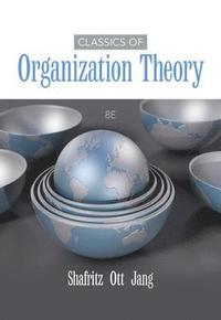 bokomslag Classics of Organization Theory