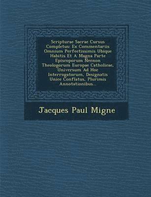 Scripturae Sacrae Cursus Completus 1